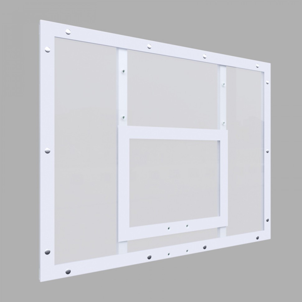 Щит баскетбольный тренировочный 1200х900 оргстекло на раме