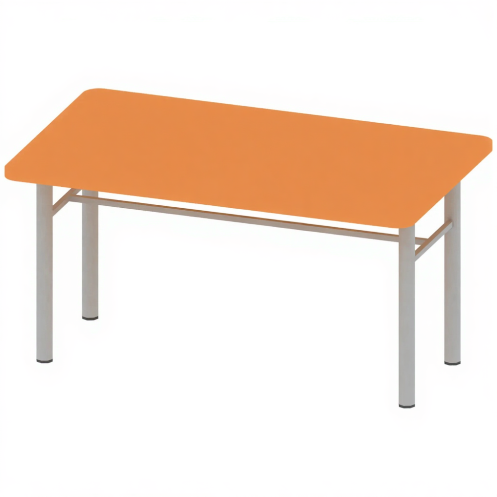 Стол обеденный СТ-ШП-52-3, Оранжевый
