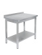 СТОЛ универсальный Luxstahl СПУ-12/6 со сплошной полкой нерж.