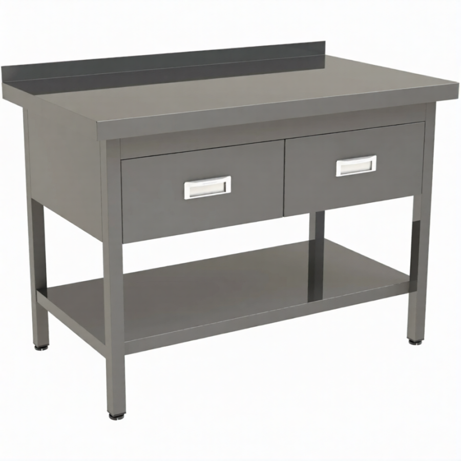 Стол производственный с выдвижными ящиками СПЯ-12/6-БП