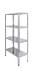 Стеллаж кухонный Luxstahl СР-1800х600х300/4 нерж