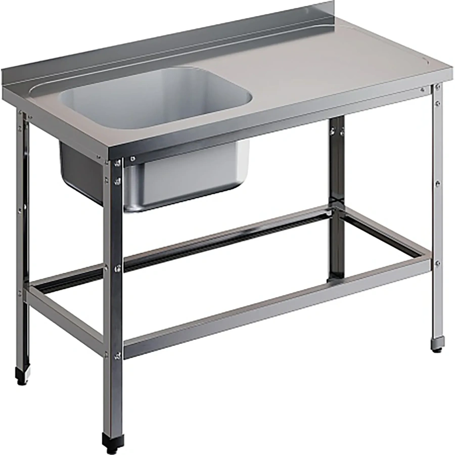 Ванна моечная с рабочей поверхностью ВМЦР/1-14/7-БПО-ЭН