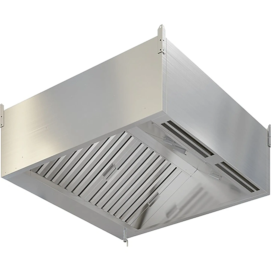 Зонт приточно-вытяжной пристенный ЗПВПКП-24/12 с подсветкой