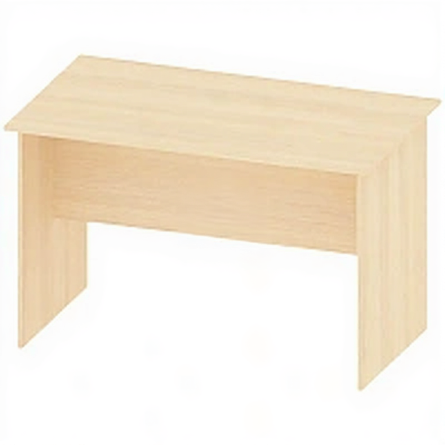 Стол прямоугольный 1200 мм СТ-ШП-13-2, Дуб Выбеленный