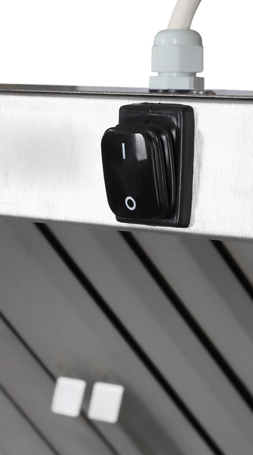 Зонт пристенный Luxstahl ЗВП 800х600(720)