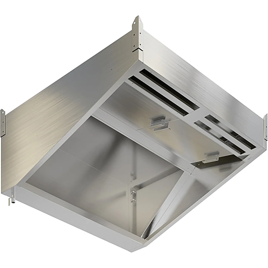 Зонт приточно-вытяжной пристенный ЗПВПУП-20/12 с подсветкой