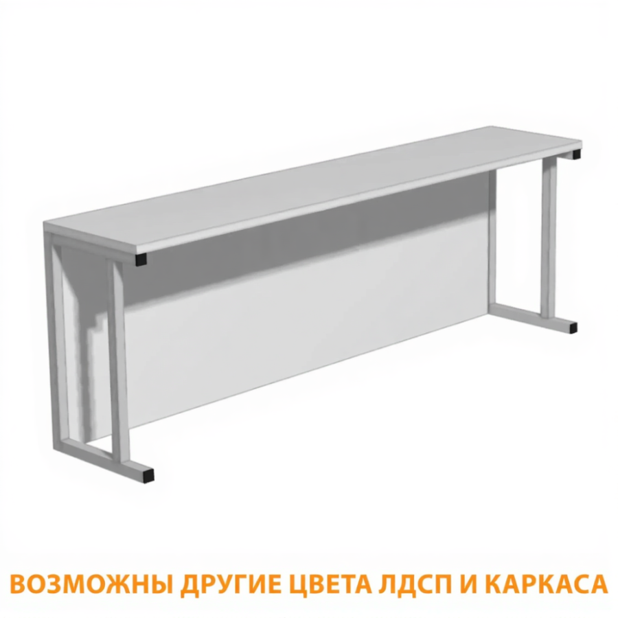 Надстройка для стола или тумбы Н-5 (ЛДСП серый)