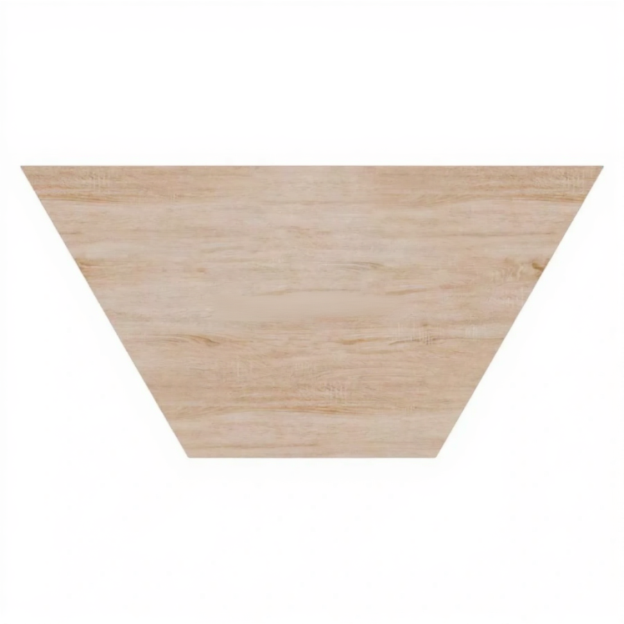 Cтол трапеция «НОРДЕН» подстолье «О» 1000x500 профиль 50x25 столешница 22 мм