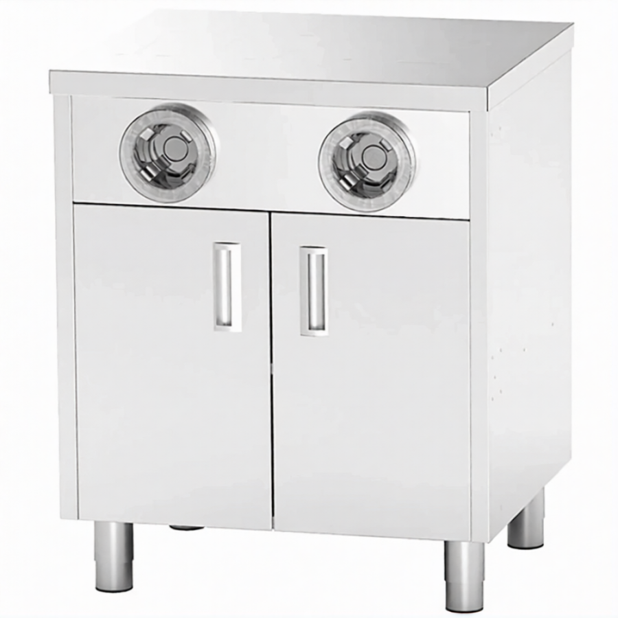 Стол-тумба с диспенсерами для стаканов СПЗРД2-7/7-Б