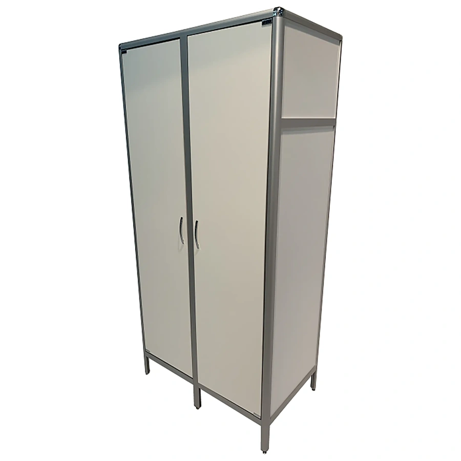 Шкаф лабораторный для одежды MED 20.003al (белый)