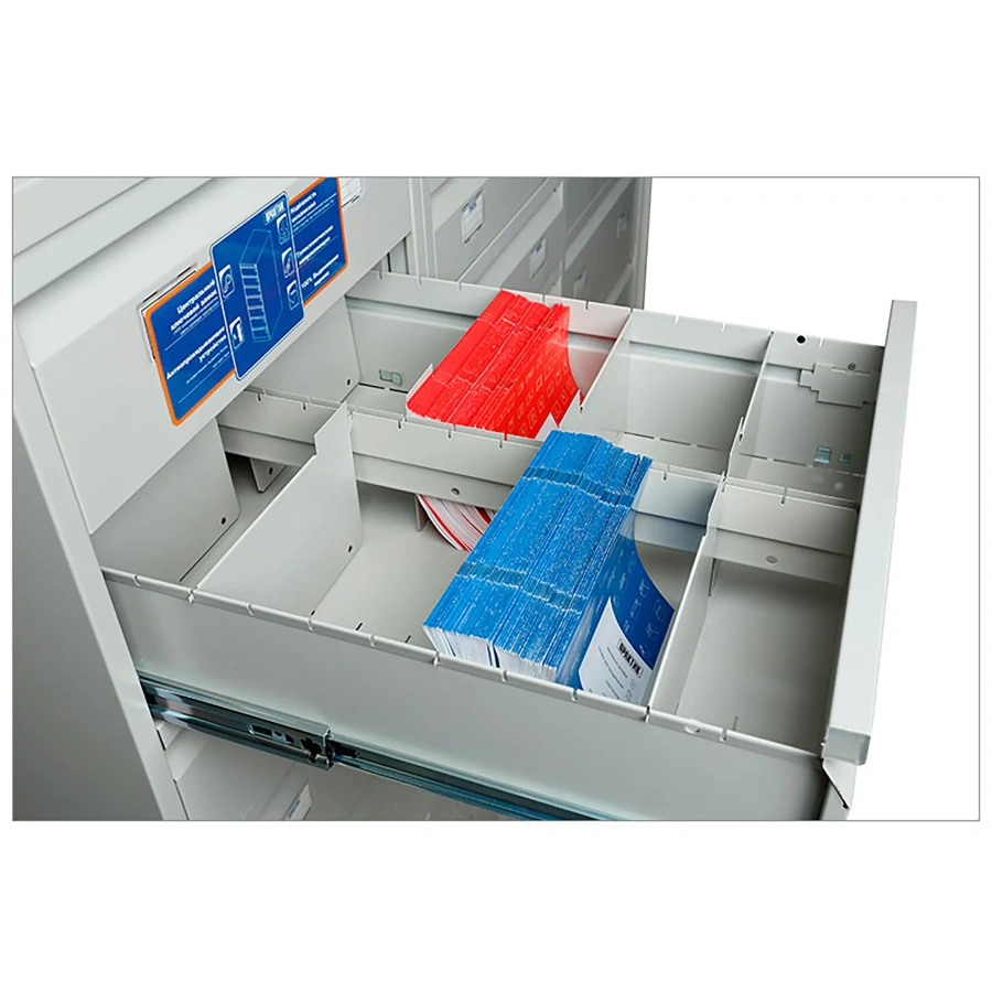 Картотечный шкаф ПРАКТИК AFC-07C